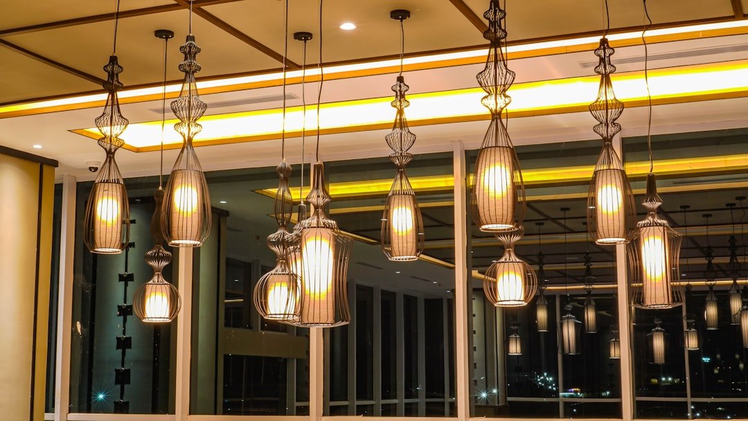 Intimate table setting with floral arrangements